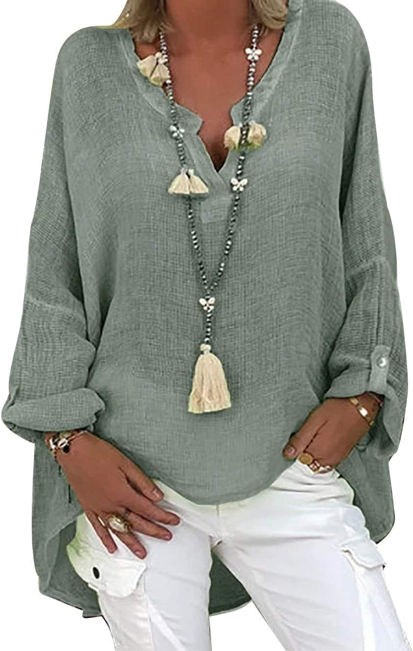 Leinenbluse für Damen: Perfekte Sommertunika für Stil un …