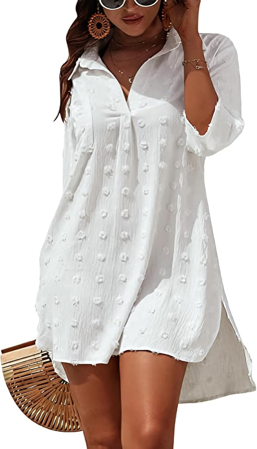 Elegantes Figarge Strandkleid: Ihr perfekter Begleiter für den Sommer!
