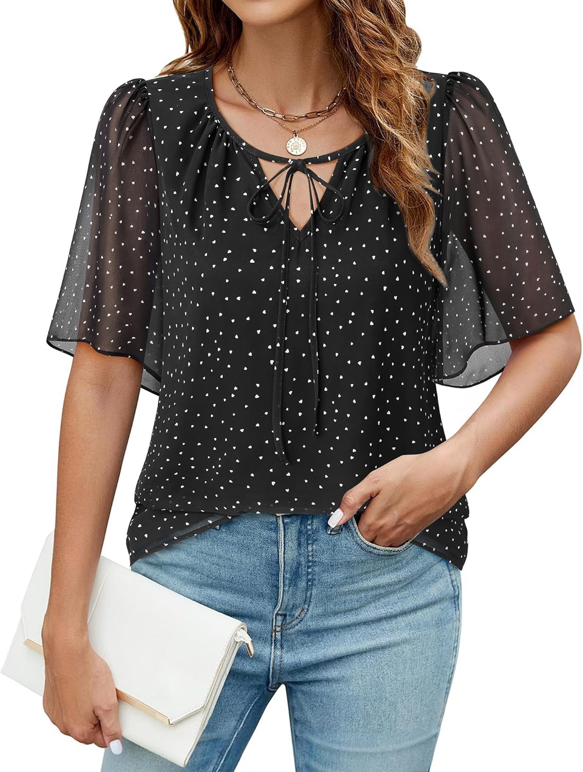 Vafoly Damenbluse: Elegante Chiffon Tunika für den Sommer im Test