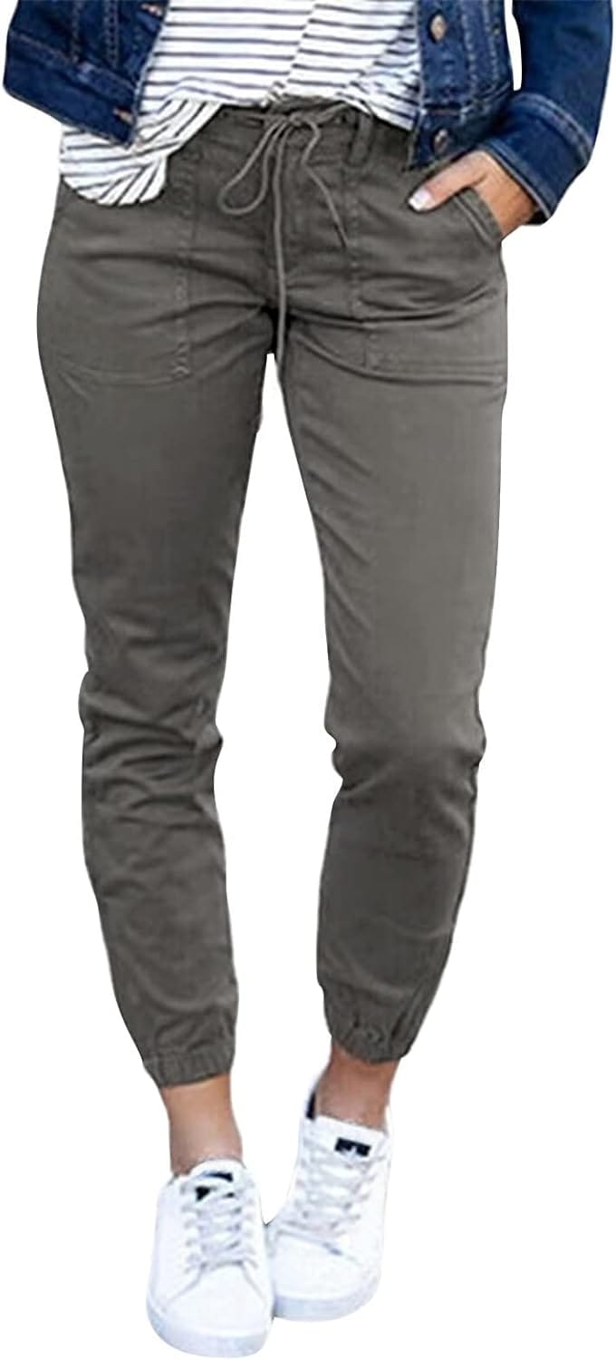 Stylische Einfarbige Hosen für den Frühling: AMDOLE Leggings im Test