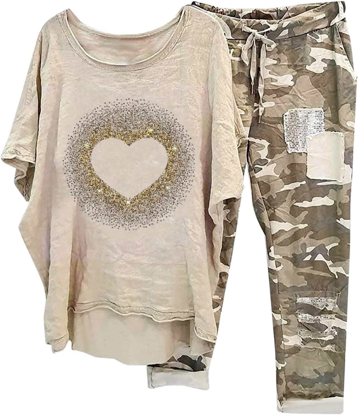 Stylischer Sommer-Zweiteiler für große Damen: Eleganz trifft Komfort!