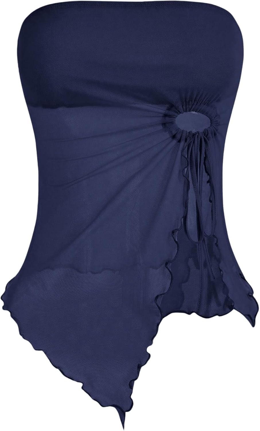 Stylischer Y2K Mesh Crop Top: GORGLITTER im Test!