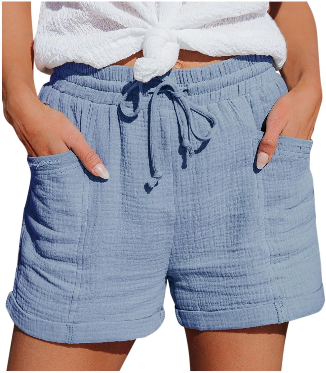 Bequeme Leinen Shorts für Damen: Der perfekte Begleiter für den Sommer 2025!