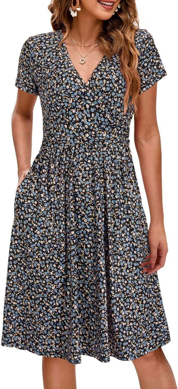 Elegantes OUGES Stillkleid für den Sommer: Komfort und Stil in Einem!