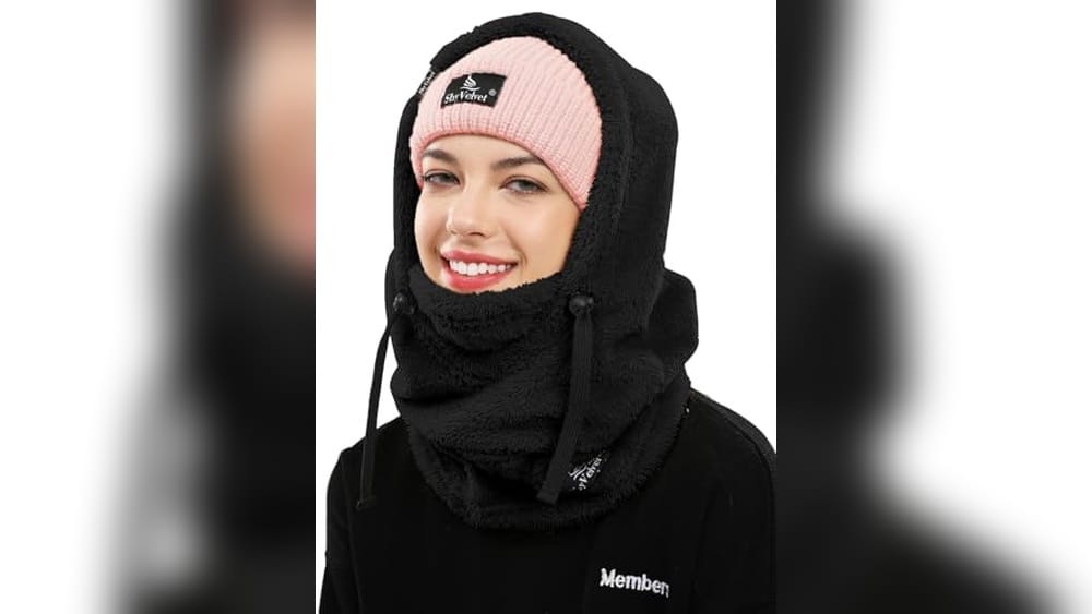 Shy Velvet Balaclava Wind-Resistant Ski Mask: Warme Winter …
